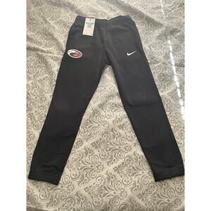 NWT Nike Kids M Hawk Logo Joggers Black Training Sweatpants